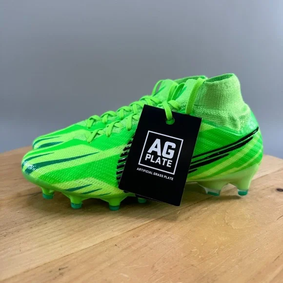 Mens 5.5 / Womens 7 - Nike ZM Superfly 9 MDS Elite AG-PRO Green Strike Soccer